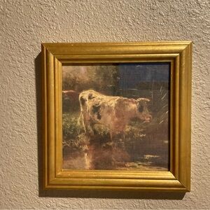 Cow in the Pasture Print